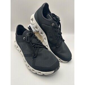 On Cloud X3 AD Women's Running Shoes Sz 10 Black White (EUC)